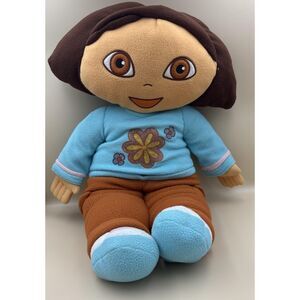 Jumbo 24" Plush DORA The Explorer Soft Vintage 2006 Nick Jr Collector RARE Read